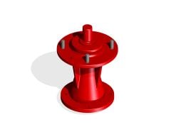 Spindle Assembly - Type 5b Short Ext 50mm [504-328-043]