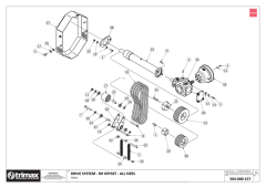 708 Force S1 235 - Drive System RH Offset