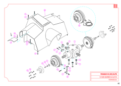 726 - Pegasus S2 - GEARBOX / CLUTCH & COVER ASSEMBLY
