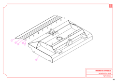 726 - Pegasus S2 - MOWER BODY 178 REAR