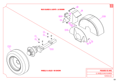 726 - Pegasus S2 - WHEELS & MUD GUARDS