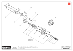 727-722 - Pegasus S4 - Axle Assembly