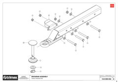 727 - Pegasus S4 - Drawbar Assembly