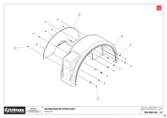 727 - Pegasus S4 - Mudguard RH