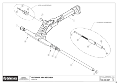 727 - Pegasus S4 - Outrigger Arm LH & RH