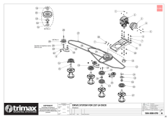 727 - Pegasus S3 - 237 LH DRIVE SYSTEM - 504-000-076