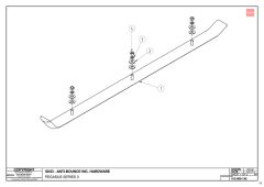727 - Pegasus S3 - SKID - ANTI-BOUNCE - 412-000-148
