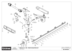736-290 - Procut S3 - Front Mounting Kit