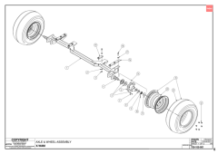 750 - X-WAM S1 1040 - Axle
