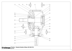 753 - Warlord S3 RH 175 - Warlord RH Offset - Standard Rotation Gearbox