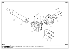 754-145 - Force S2 - Drive System Assembly - RH Offset