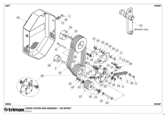 754-145 - Force S2 - Drive System Sub-Assembly - RH Offset