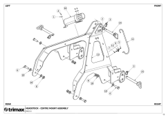 754-145 - Force S2 - Headstock Assembly - Fixed Centre Mount
