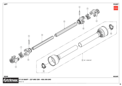 756 - Procut S5 290 - PTO Shaft