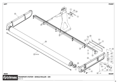 756 - Procut S5 290 - Transport System - Single Roller