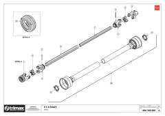757 - Topper S3 - 237 - PTO Shaft