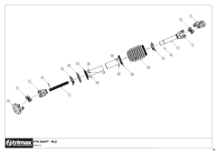 780 - Snake S3 - 400 - PTO Shaft for MLS