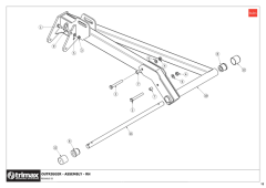 781 - Pegasus S5 610 - Outrigger Assembly RH