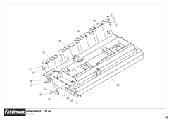 781 - Pegasus S5 - Mower Body Assembly 237 LH