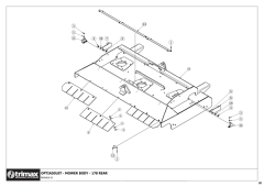 781 - Pegasus S5 OptiAdjust 493 - Mower Body Assembly Rear