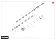 781 - Pegasus S5 OptiAdjust 722 - Main PTO Shaft