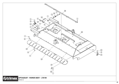 781 - Pegasus S5 OptiAdjust - Mower Body Assembly 178 RH