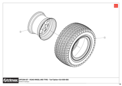781 - Pegasus S5 OptiAdjust - Turf Wheel - Option