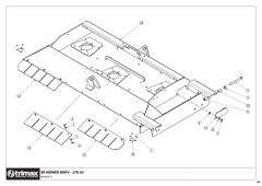 781 - Pegasus S5 SR - Mower Body Assembly 178 LH
