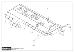 781 - Pegasus S5 SR - Mower Body Assembly 290 LH