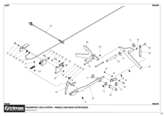 783 - X-WAM S5 - Transport Lock System - Middle and Rear Outriggers