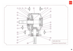 GEARBOX INTERNAL PARTS - 405-200-720