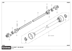 702 Warlord S2 175 - PTO Shaft